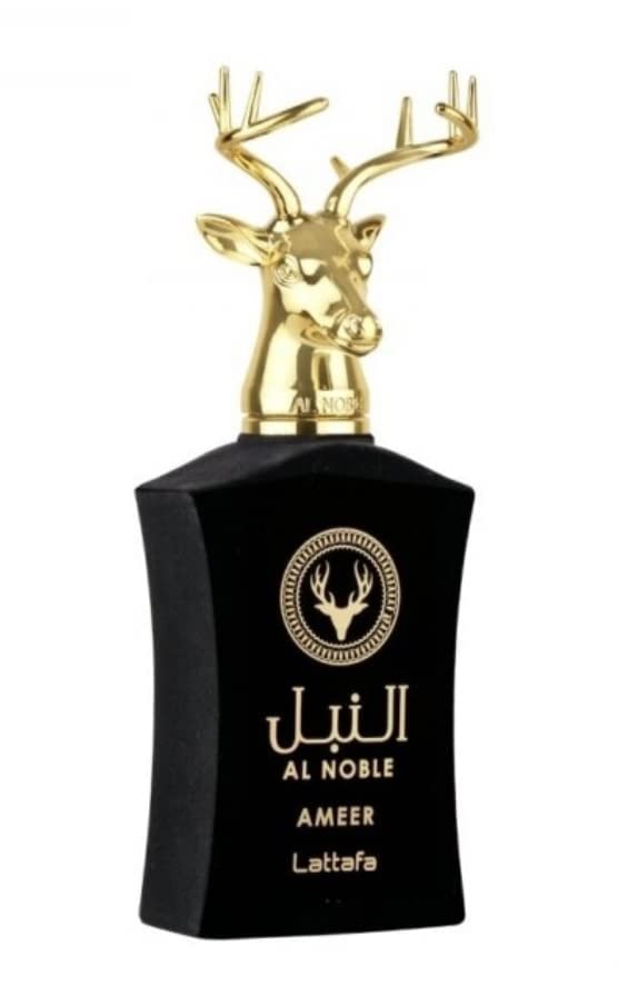 Lattafa Al Noble Ameer Eau De Parfum Spray for Unisex, 3.4 Ounce (Pack of 3)