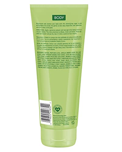Green Tea Deep Cleansing Body Sugar Scrub by Freeman for Unisex - 6 oz Scrub