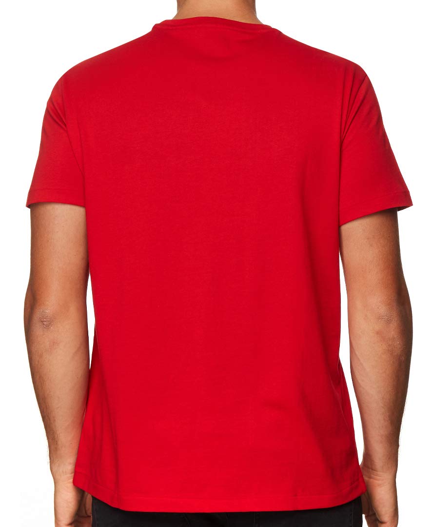 Polo Ralph Lauren Men's Crew Neck T-Shirt (Small, RL 2000 Red)