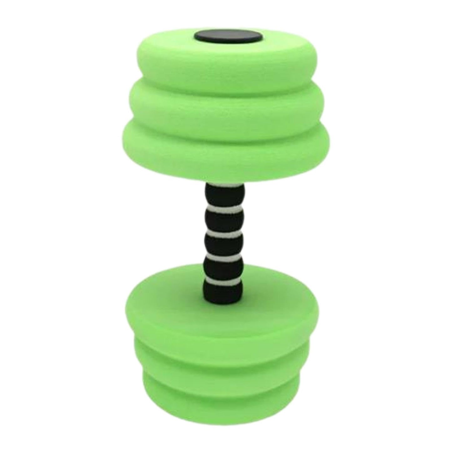 Aosekaa Aquatic Dumbbells Water Weight Workout Equipment Swimming Barbell EVA Water Aerobics Dumbbells for Men Adults Swimming Pool, Green