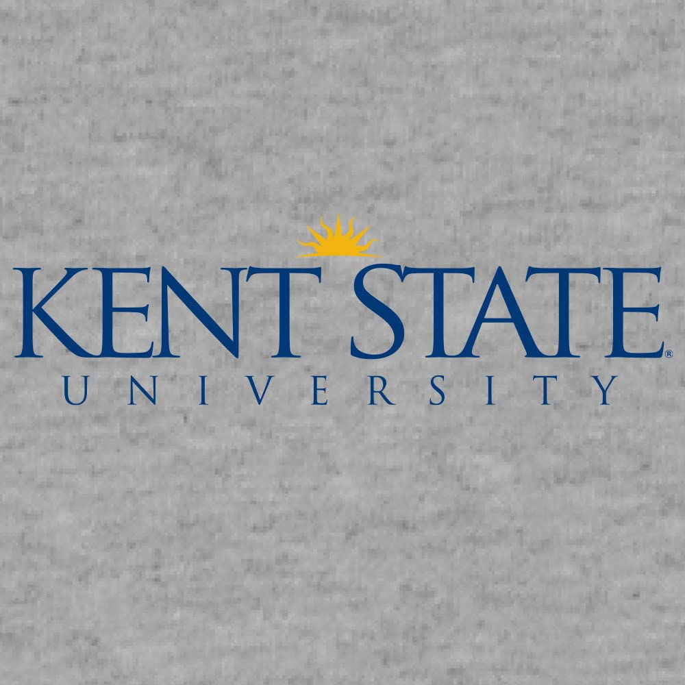 Tee Luv Men's Kent State University Hoodie, Oxford Gray Heather, 3XL