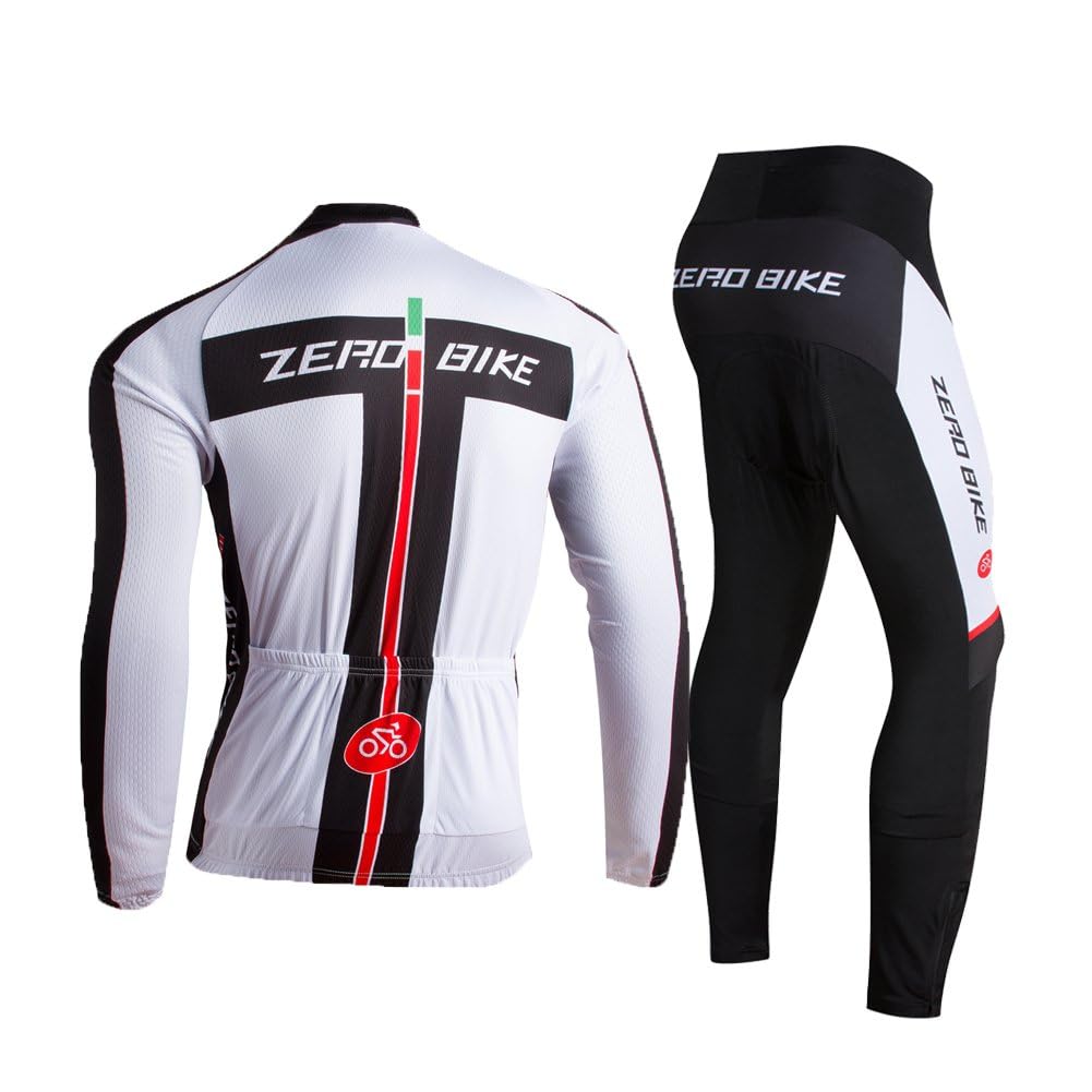 ZEROBIKE® Men's Soft Long Sleeve Breathable Bicycle Cycling Jersey Polyester Clothing Outdoor Sports Fall Autumn