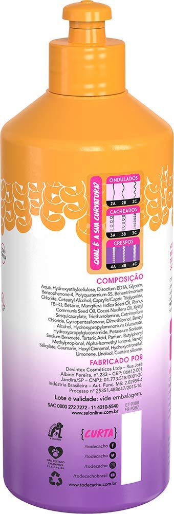 Linha Tratamento (#ToDeCacho) Salon Line - Creme De Pentear Que Tal Crespissimo Poderoso 500 Ml - (Treatment (#IHaveCurls) Collection - How About That? Powerful Kinky Combing Cream 16.91 Fl Oz)