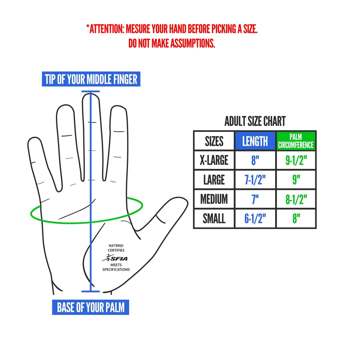 Nxtrnd G1 Men's Football Gloves, Adult Sticky Receiver Gloves (Black, X-Large)