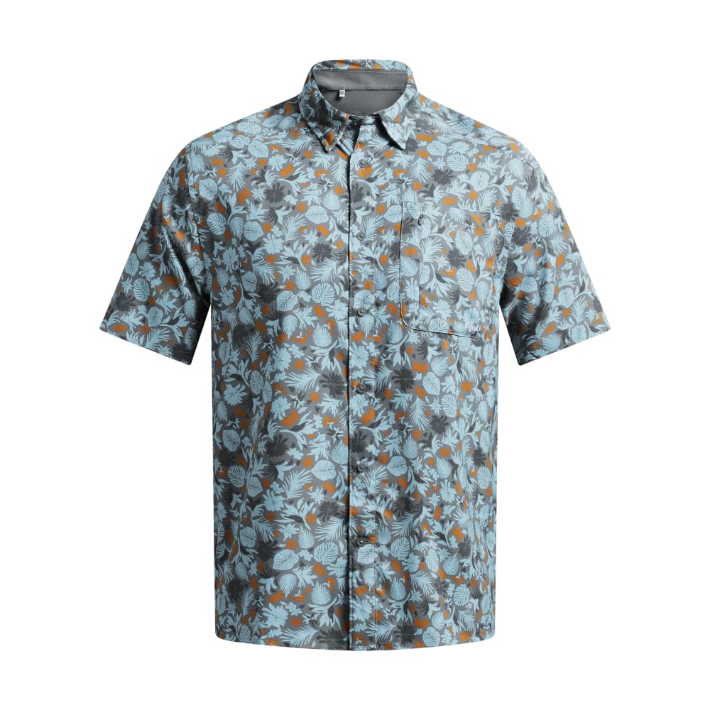 Under Armour Men's Dockside Short Sleeve T-Shirt, (001) Gravel / / Gravel, 3X-Large