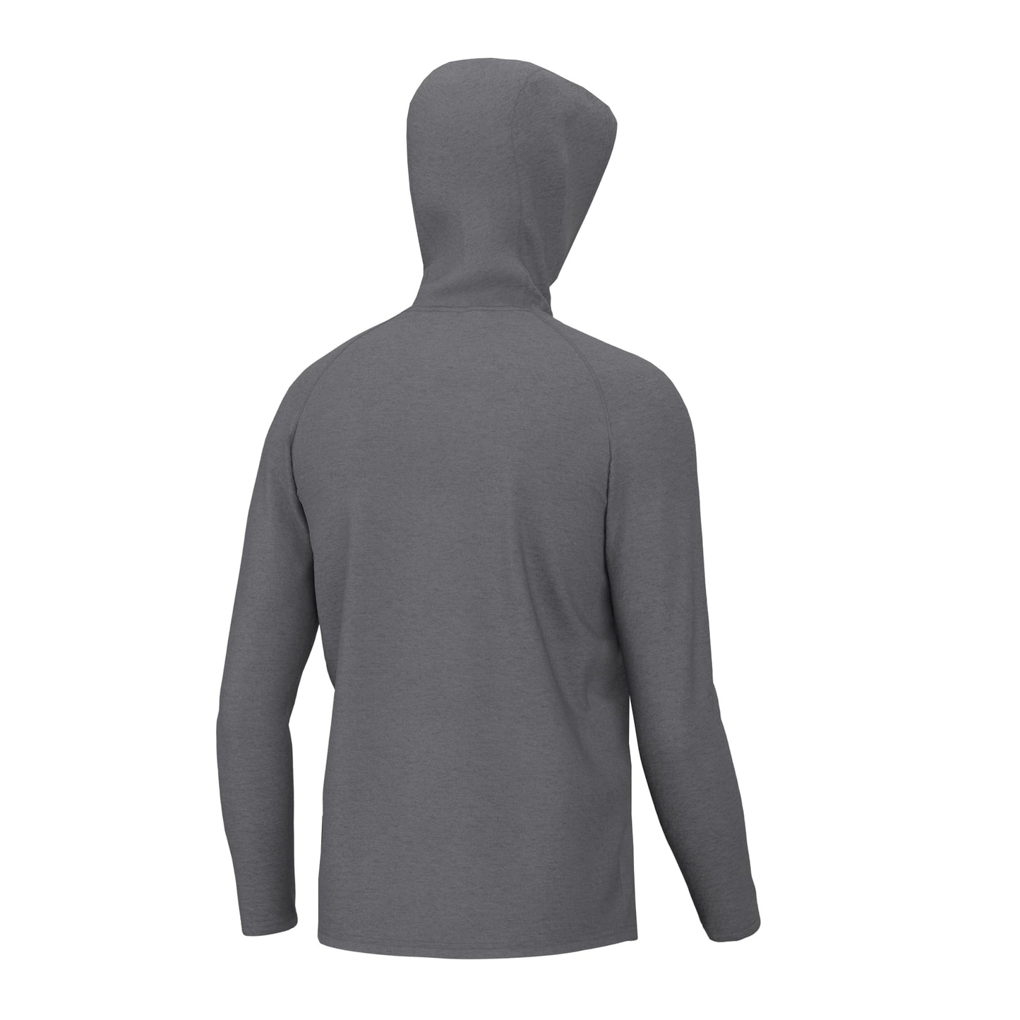 HUK Standard Waypoint Hoodie, Performance Long-Sleeve Shirt for Men, Night Owl, XX-Large