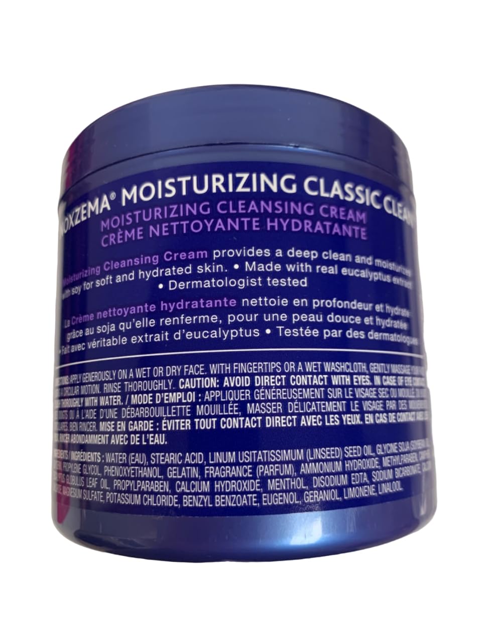 Noxzema Classic Clean Moisturizing Cleansing Cream Unisex, 12 Ounce (Pack of 3)
