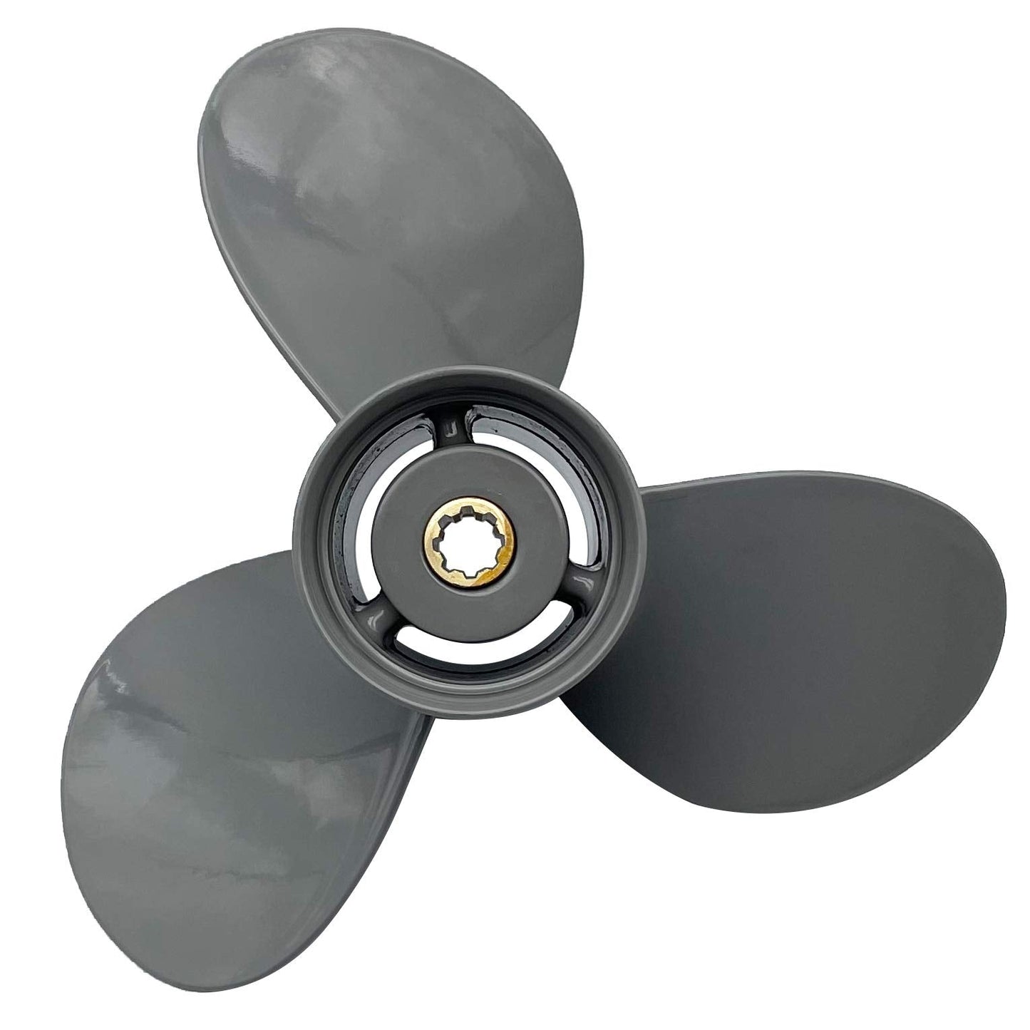 Aluminum Outboard Cupped Propeller Boat Prop 9 1/4X8 Replacement for Honda BF8/9.9/15/20HP