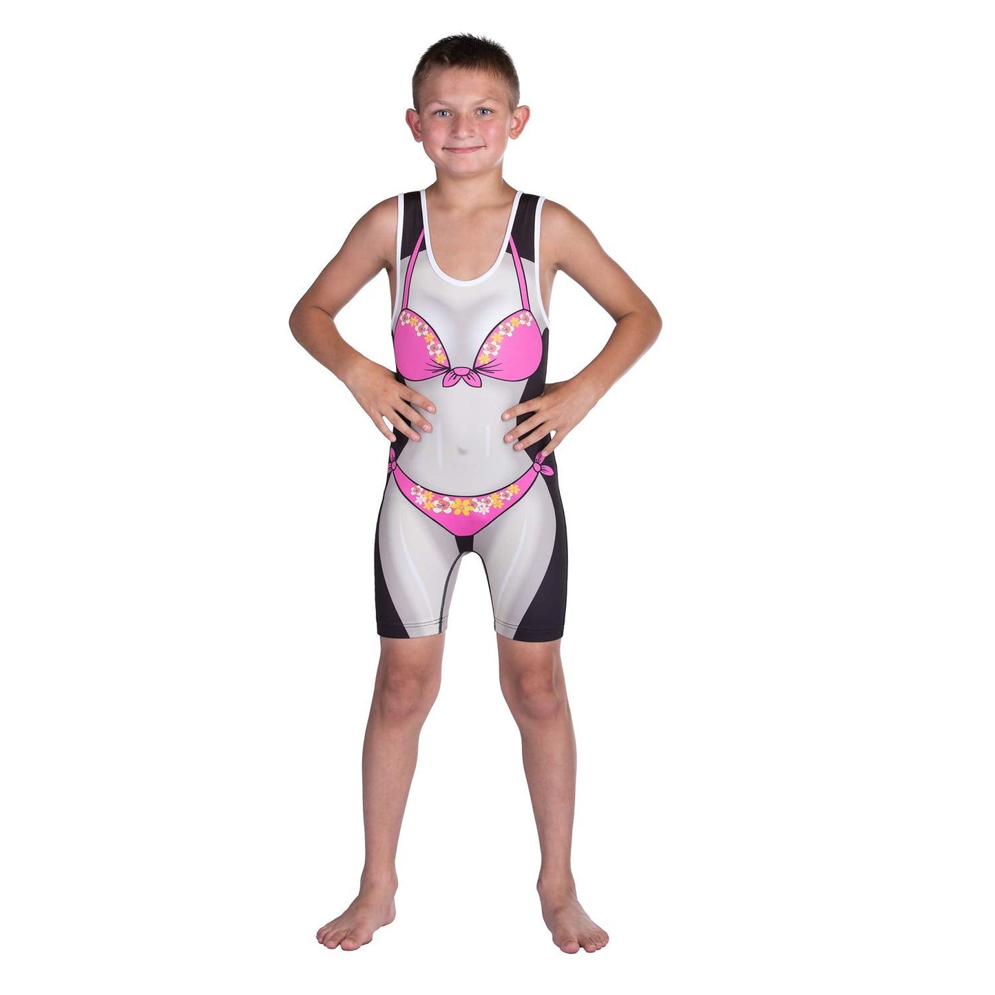 KO Sports Gear - Unisex Wrestling Singlet (Bikini, Adult Large)