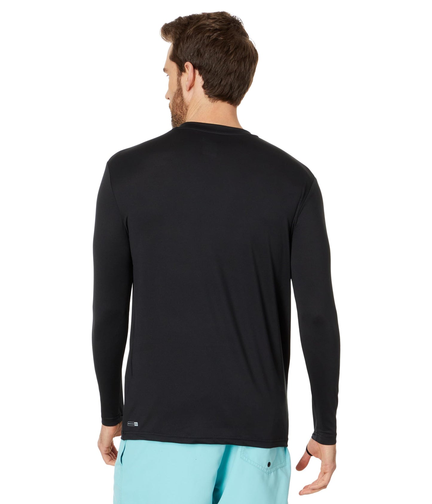 Quiksilver Men's Standard Everyday Surf Tee Long Sleeve, Black