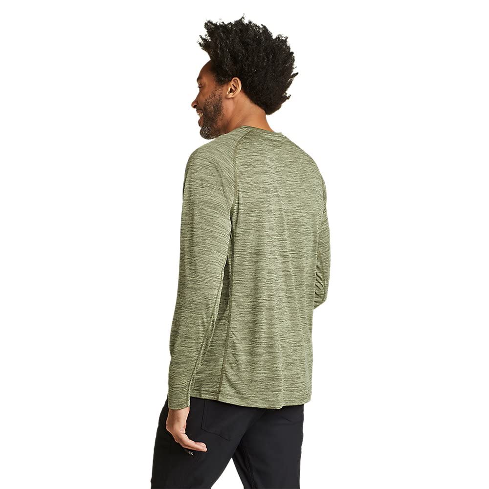 Eddie Bauer Men's Resolution Long-Sleeve T-Shirt, Sprig, Large