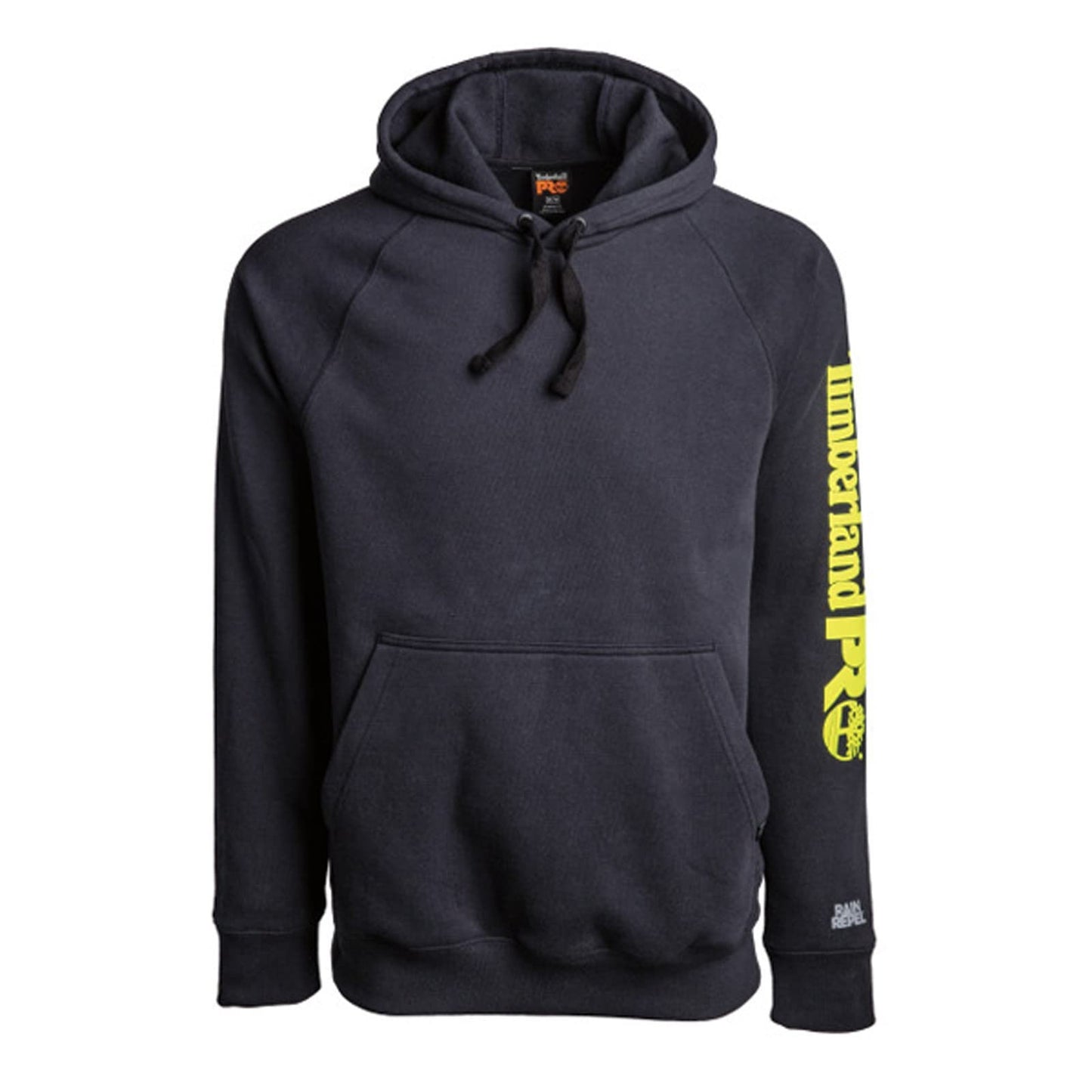 Timberland PRO mens Honcho Sport Pullover Hooded Sweatshirt, Dark Navy/Yellow, Small US
