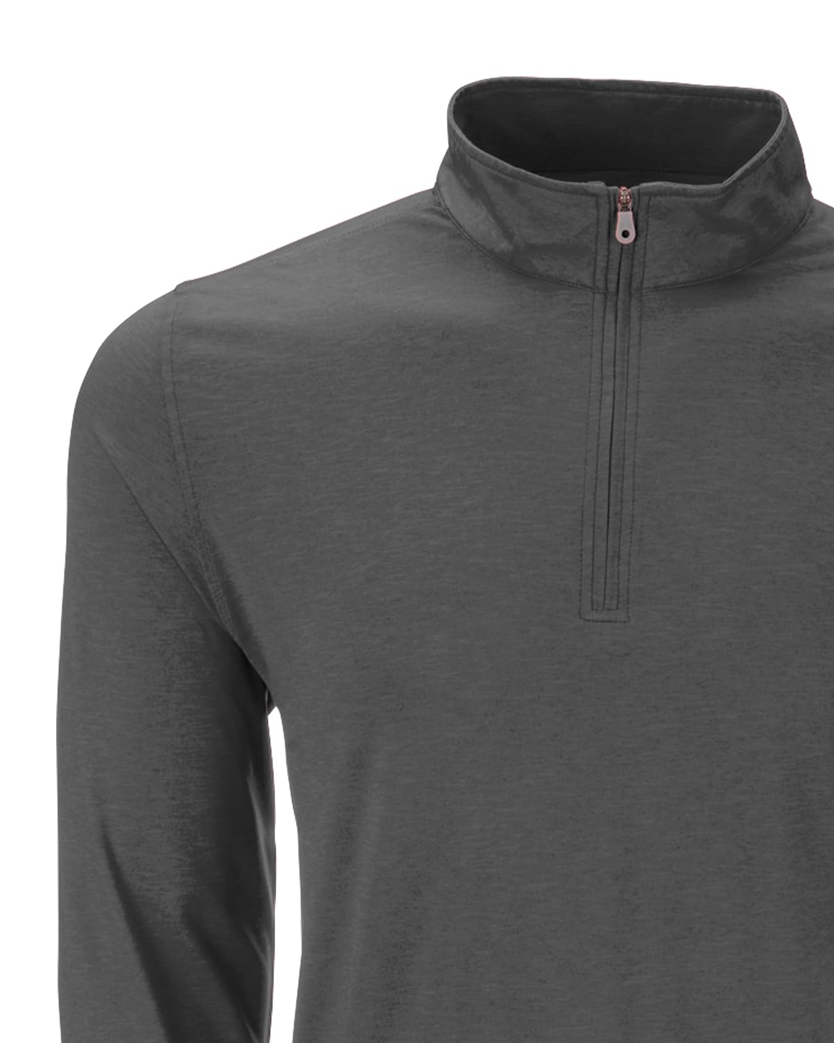 Vantage Apparel Men's Collegiate Premium Lightweight Stretchy Gray 1/4 Zip Pullover, Florida State Seminoles, Dark Gray, Medium