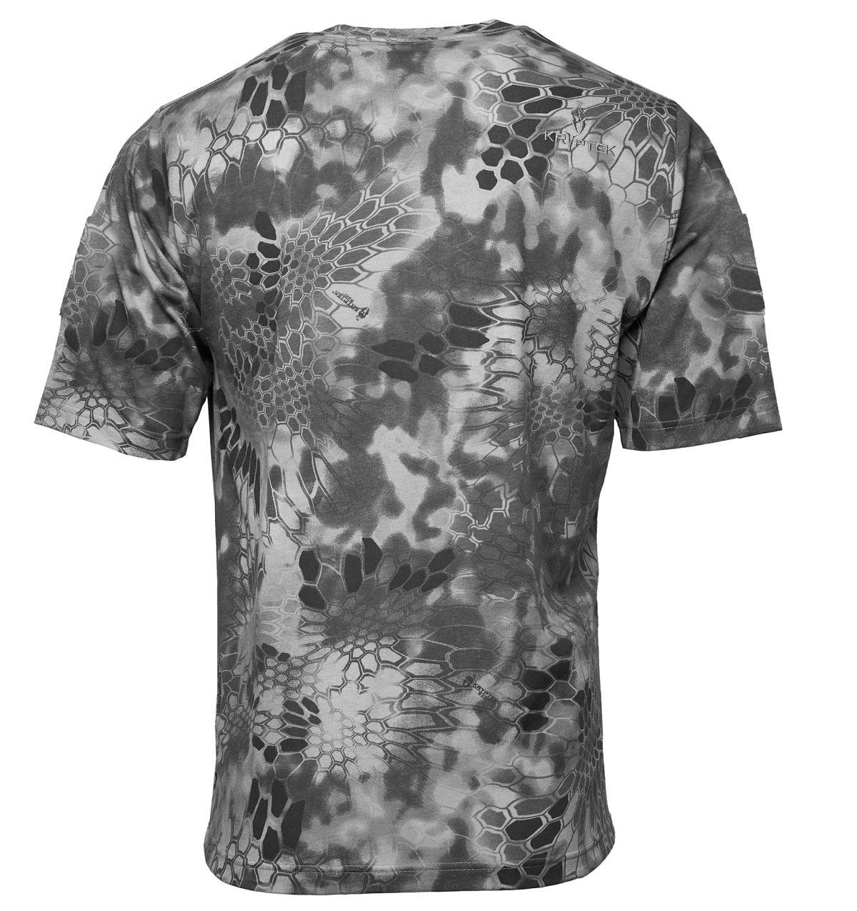 Kryptek Men’s Stalker Short Sleeve Hunting Shirt, 100% Cotton, Stealthy Camo Tee