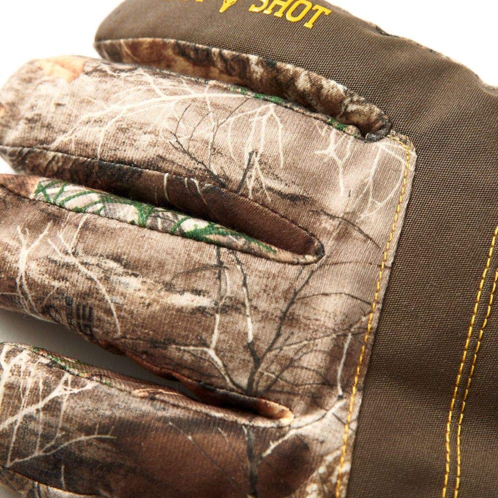 HOT SHOT Men’s Camo Defender Glove – Realtree Edge Outdoor Hunting Camouflage