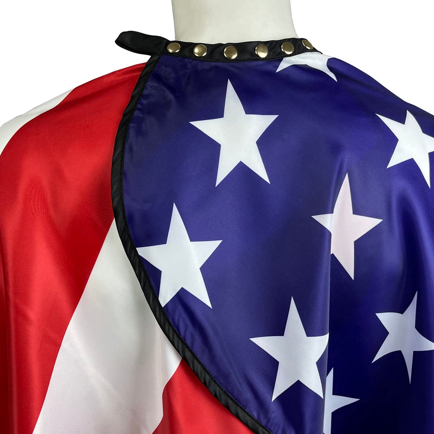 Pelocapa Barber Cape for Men, Haircut Cape with Snap Closures, Professional Salon Cutting Cape, Large Waterproof Hairdressing Cape Gown Apron for Hairstylist- 63”× 56”(American Pattern)