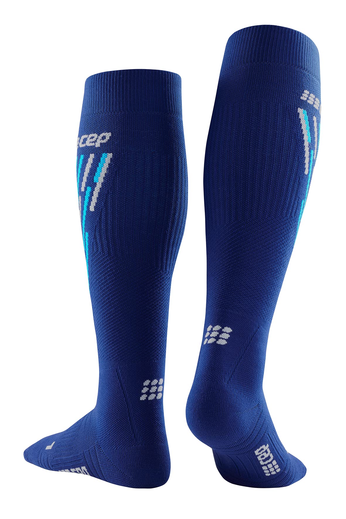 CEP Ski Thermo Socks, Blue/Azure, Men III