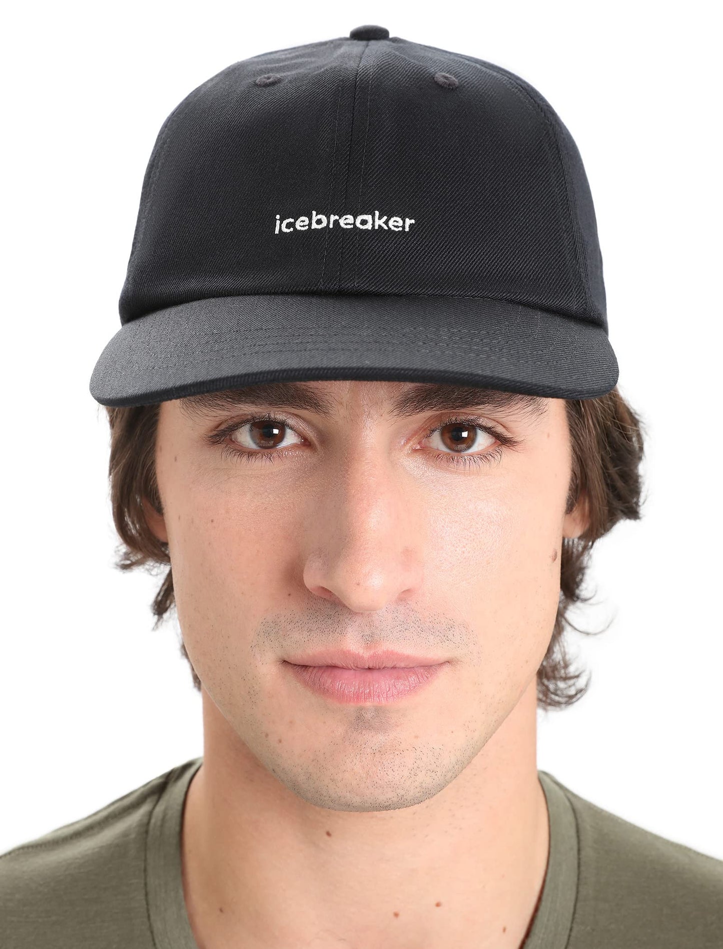 Ice Breaker Merino Unisex 6 Panel Hat Black