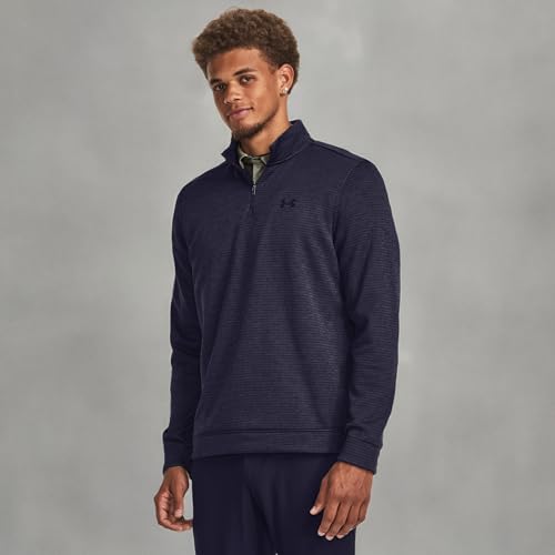 Under Armour Mens Storm SweaterFleece Quarter Zip, (410) Midnight Navy / / Midnight Navy, XX-Large