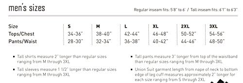 ColdPruf Quest Performance Crew Neck Base Layer, Thermal Long-Sleeve Top, Men, Black, XX-Large