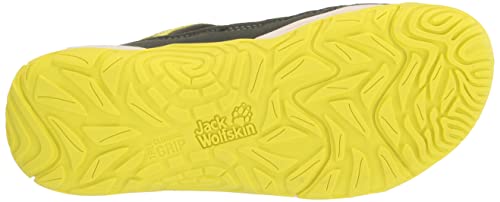 Jack Wolfskin Unisex Vili Sandal Backpacking Boot, Slate Green, 9 US Men