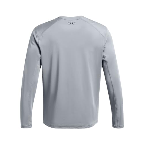 Under Armour Men's Drift Tide Knit Long-Sleeve T-Shirt, (035) Steel/Anthracite/Anthracite, Large