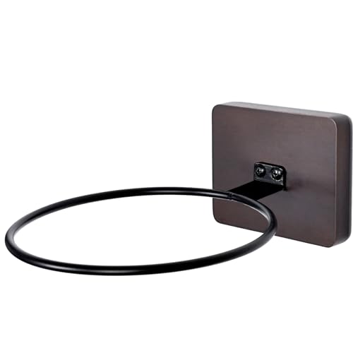 KAQUBE Basketball Holder Wall Mount, Ball Holder Sports Ball Storage Rack Football Volleyball Basketball Display Art Shelf for Men Boys Wall Room Décor w/Strong Structure, 1 Pack