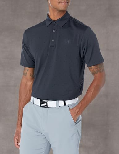 Under Armour Men's Playoff 2.0 Golf Polo, (051) Black/Galaxy Black/Black, X-Small