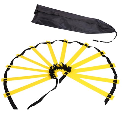 Naliyua Agility Ladder Speed Ladder Equipment Soccer Ball Football Flexibility Training Fitness Jumpings Ladders Footworks Set Footb