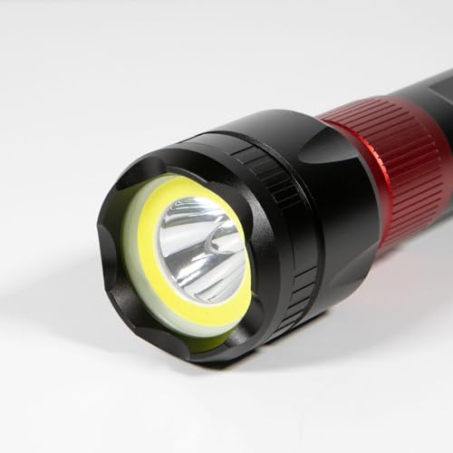 Dorcy 41-4328 2,000-Lumen USB Rechargeable Flashlight with Powerbank, Black