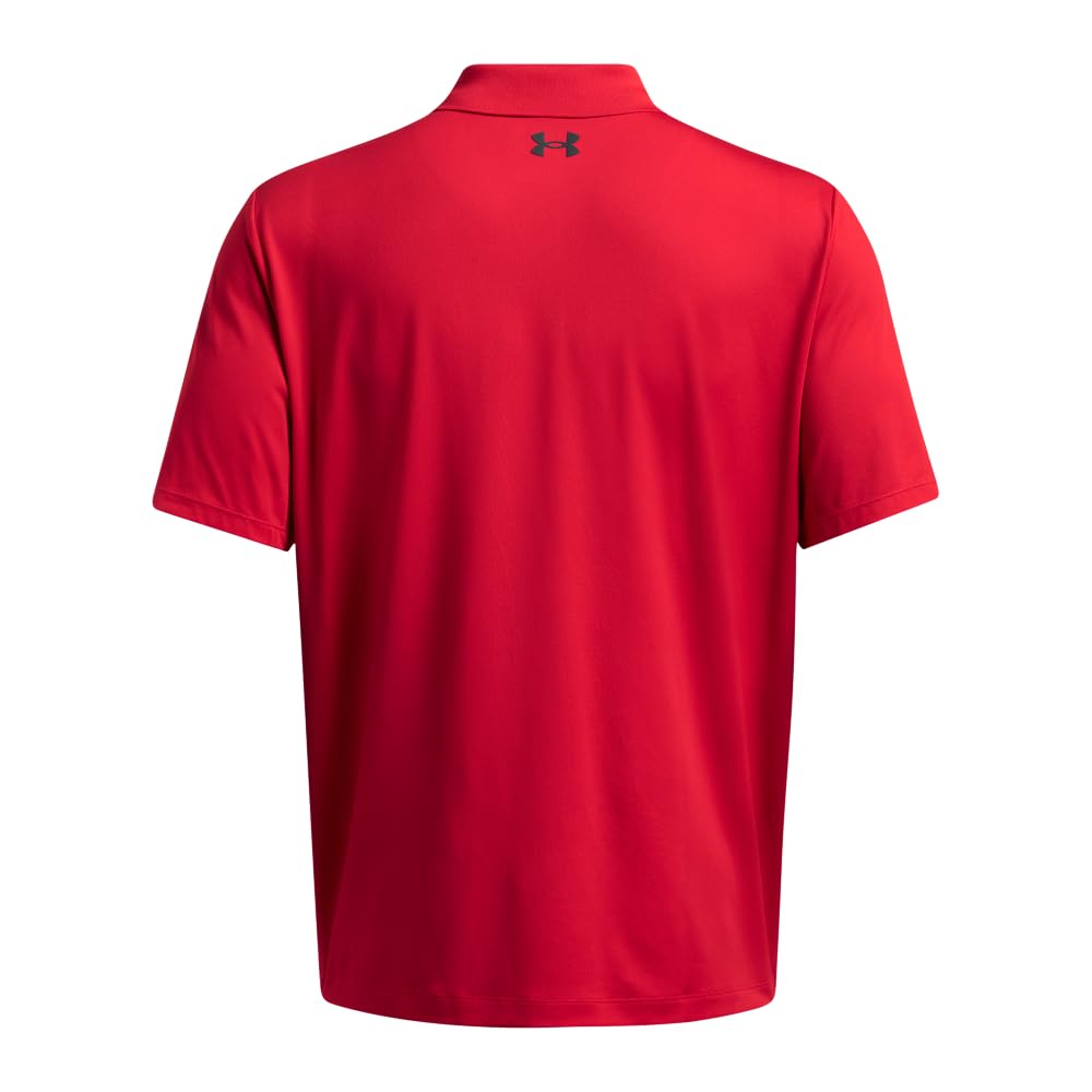 Under Armour Men's Performance 3.0 Polo, (601) Red / / Midnight Navy, X-Small