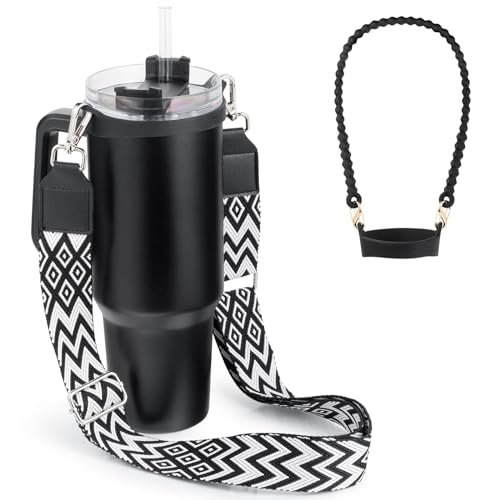 Carrier for Stanley Cup, Carriers with Strap for Stanley 30oz 40 oz 20 oz, Holder with Straps for Water Bottle, Holders for Tumbler with Strap, Carrier for Stanley Cup Accessories