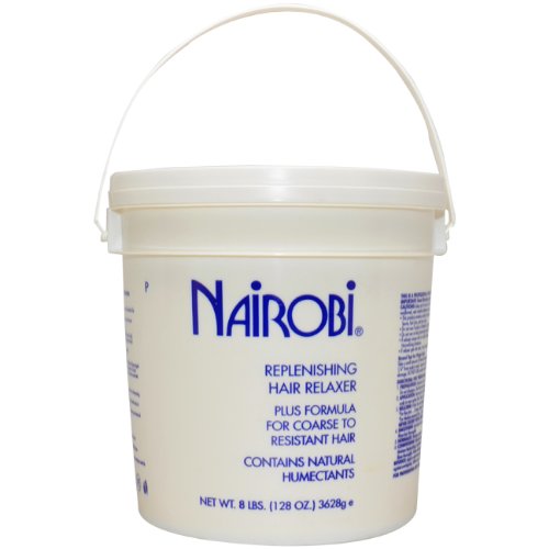 Nairobi Replenishing Hair Relaxer Plus Formula for Coarse To Resistant Hair Unisex, 128 Ounce