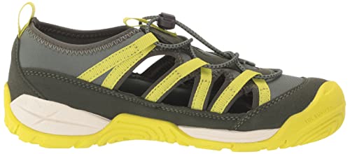Jack Wolfskin Unisex Vili Sandal Backpacking Boot, Slate Green, 9 US Men