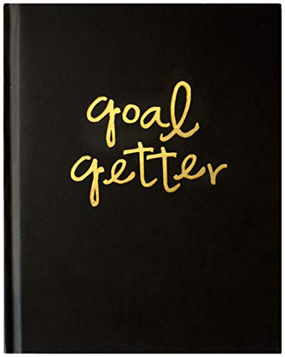 fitlosophy unisex adult Fitspiration 16 Week Guided Fitness and Gratitude Journal 8 W x 6 5 L Goal Getter, Black, 7 US