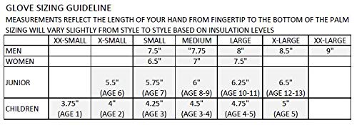 Gordini Men's Aquabloc Down Gauntlet Ii Mitts, Black, Medium