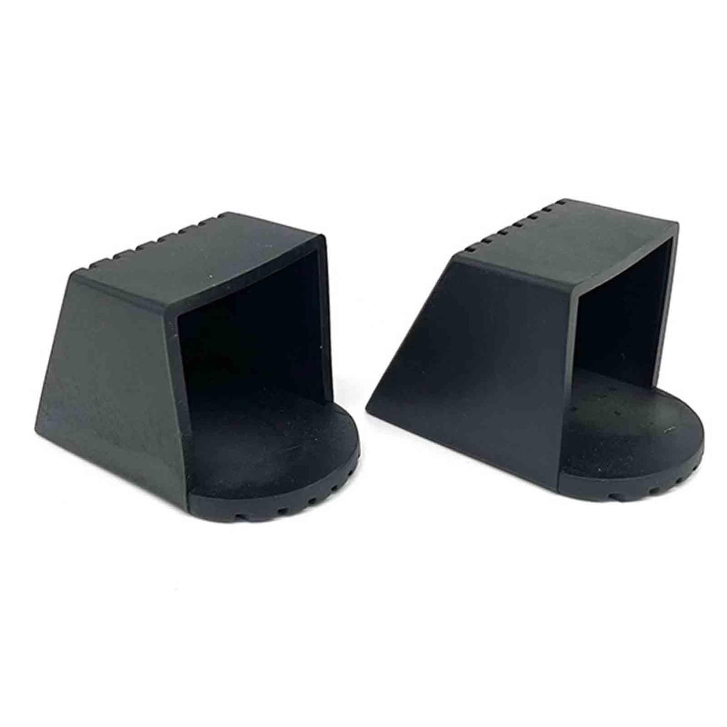 Generic 2 Pieces Fitness Equipment End Cap Gym Equipment Fitness Accessories Floor Protectors Replacement Workout Square End Cap, 40x40mm, Optional