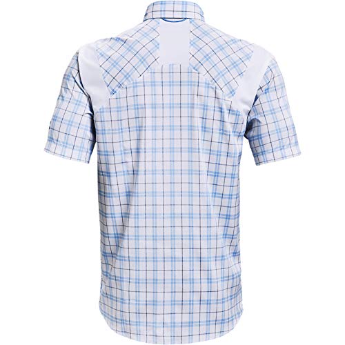 Under Armour Men's Tide Chaser 2.0 Plaid Fish Short-Sleeve T-Shirt , White (103)/Pure , Small