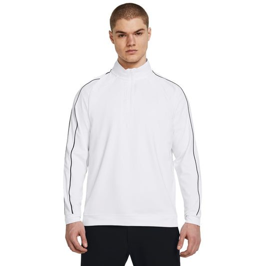 Under Armour Men's Storm Midlayer Half Zip, (100) White / / White, Small