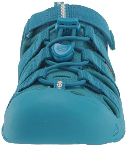 KEEN Newport H2 Closed Toe Water Sandals, Fjord Blue, 1 US Unisex Big Kid