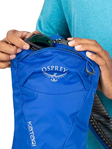 Osprey Katari 3L Men's Biking Backpack with Hydraulics Reservoir, Cobalt Blue