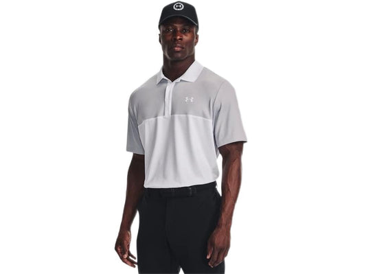 Under Armour Performance 3.0 Colorblock Mens Polo LT