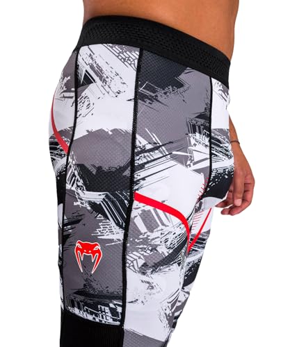 Venum Men's Standard Electron 3.0 Spats Grey/Red