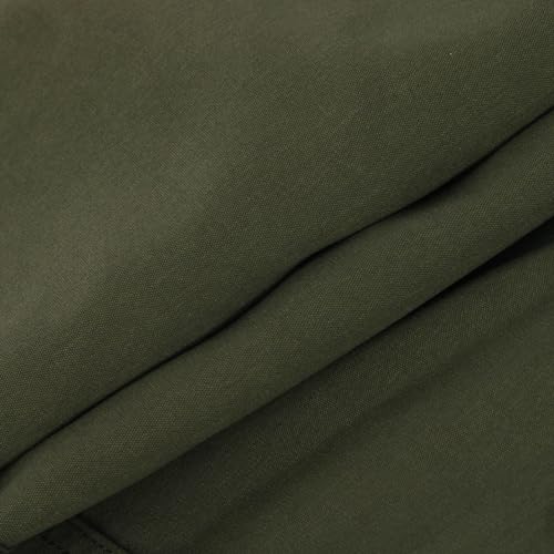 APIVOE Cargo Shorts for Men Summer Elastic Waist Shorts Lightweight Work Long Shorts Big and Tall Cargo Shorts with Pockets