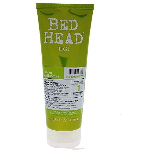 Bed Head Urban Antidotes Re-Energize Conditioner By Tigi for Unisex Conditioner, 6.76 Ounce, Package may vary
