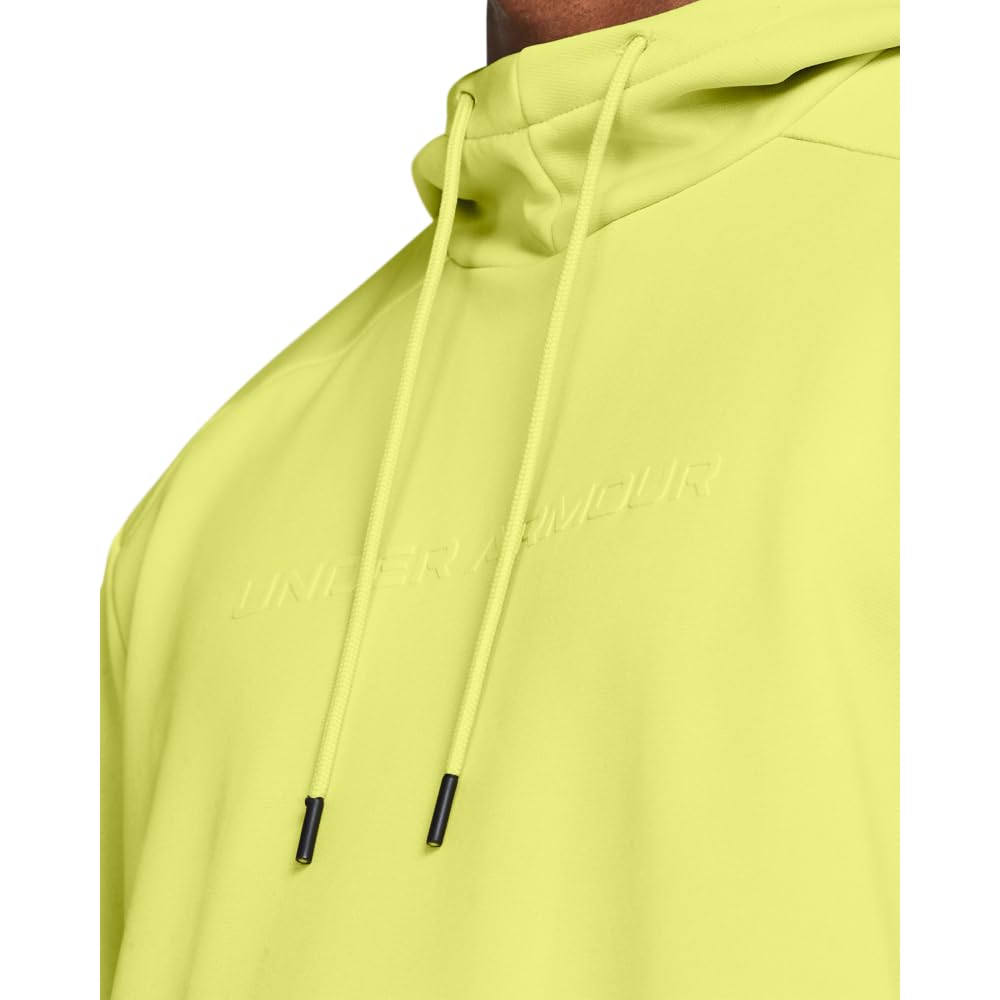 Under Armour mens Armour Fleece Graphic Hoodie, (743) Lime Yellow / / Lime Yellow, 4X-Large Tall