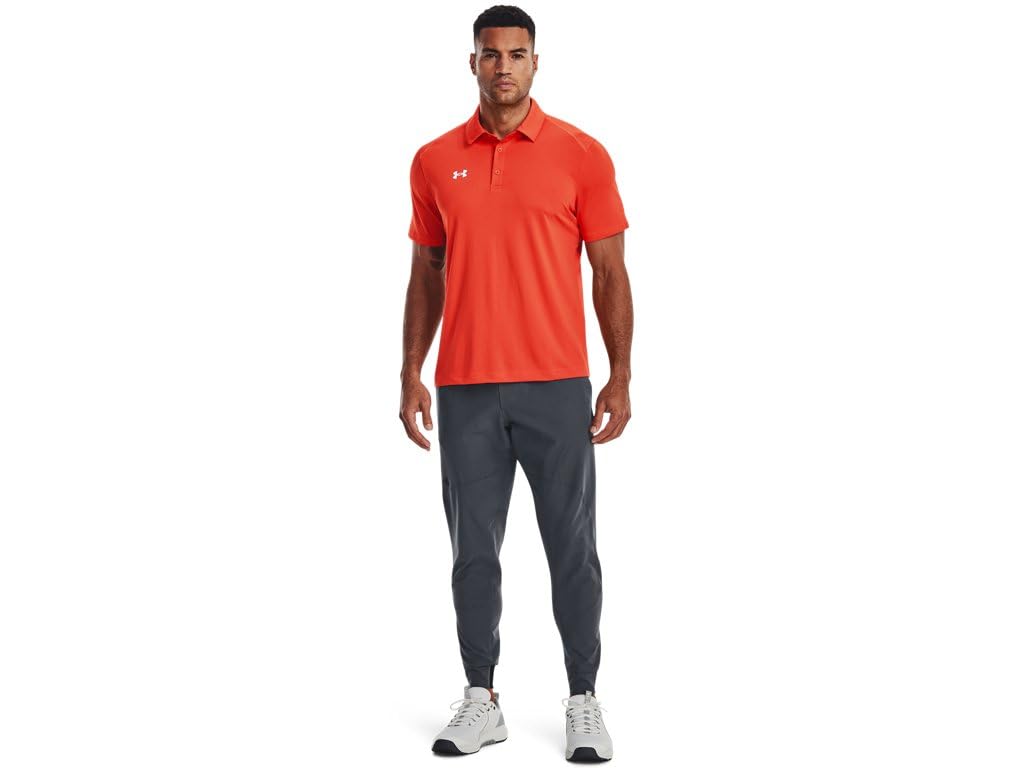 Under Armour Mens Tech Team Polo Shirt - Breathable and Quick Dry LGT