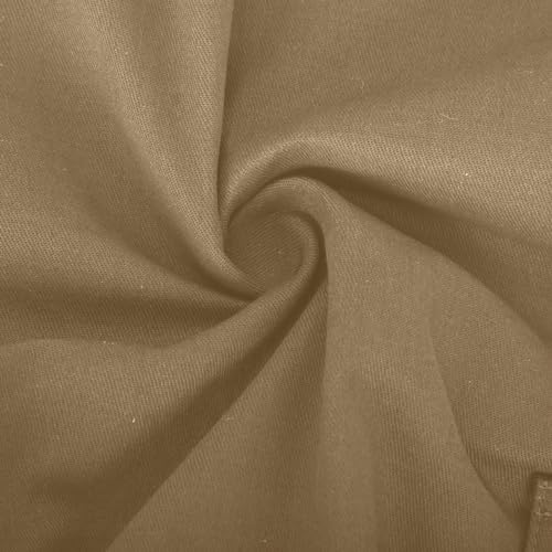 APIVOE Cargo Shorts for Men Summer Elastic Waist Shorts Lightweight Work Long Shorts Big and Tall Cargo Shorts with Pockets