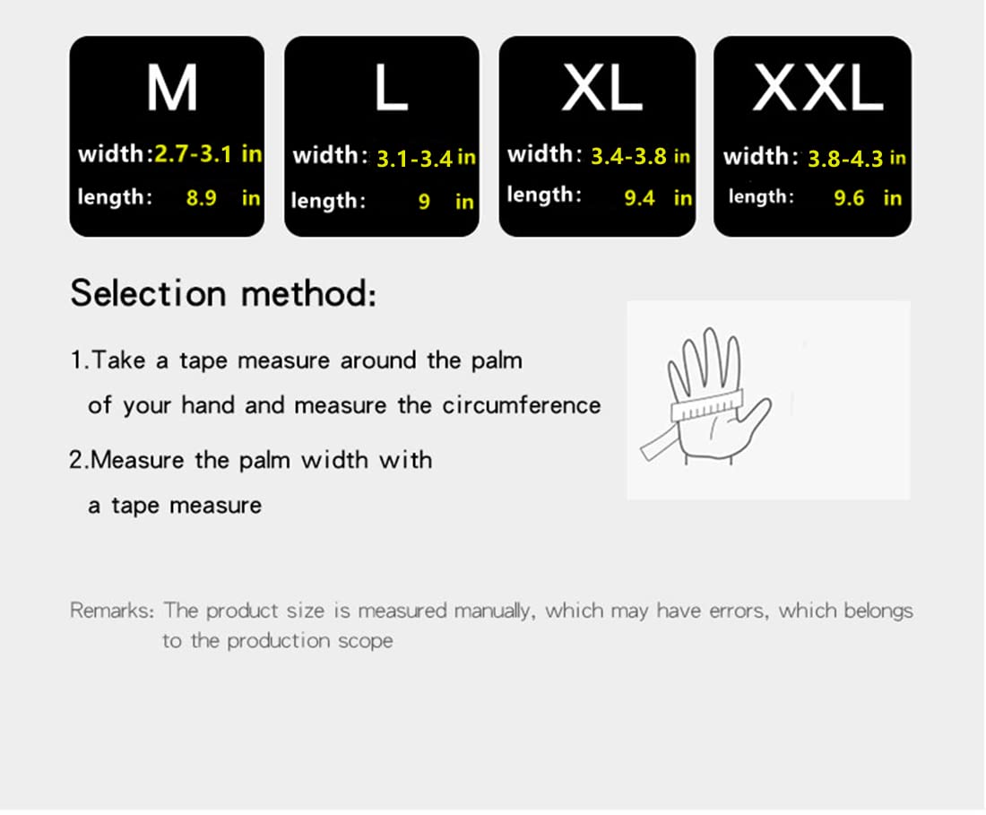 Nonazippy Men's Winter Gloves: Touchscreen, Warm Running Gloves, Ideal for Cold Weather Sports and Outdoor Activities!(Black, L)
