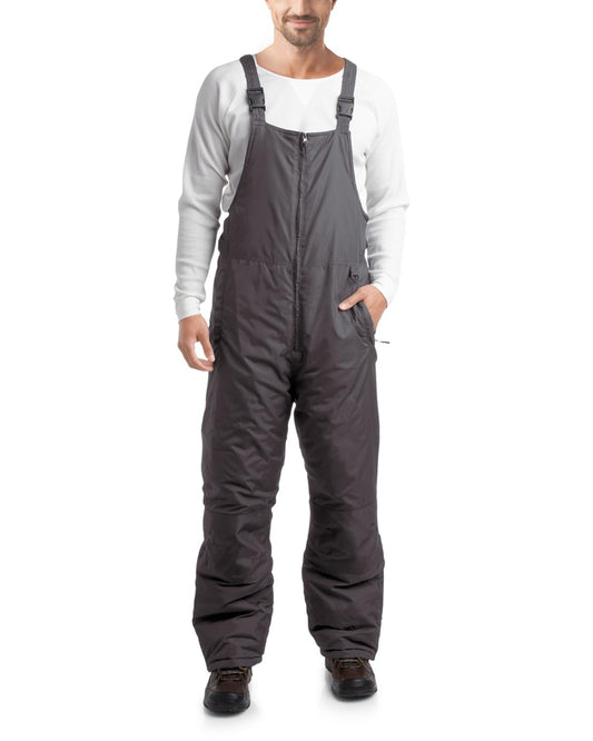 Arctic Hero Men’s Snow Bib – Insulated Waterproof Snow Pants Ski/Snowboard Overalls (S-2XL), Size Large, Grey